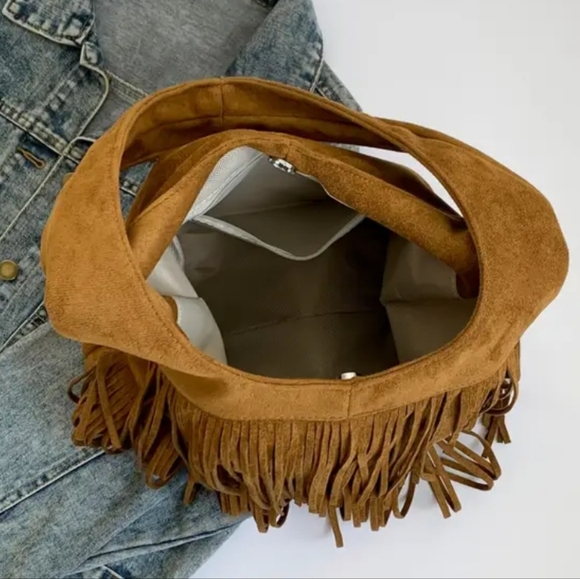 Suede Fring Bag - Picture 2 of 4